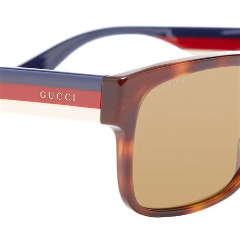 gucci striped sunglasses|Gucci sunglasses unisex.